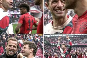 开云体育注册入口-冠军太多了拜仁遭绝平无缘提前夺冠，穆勒有说有笑安慰凯恩